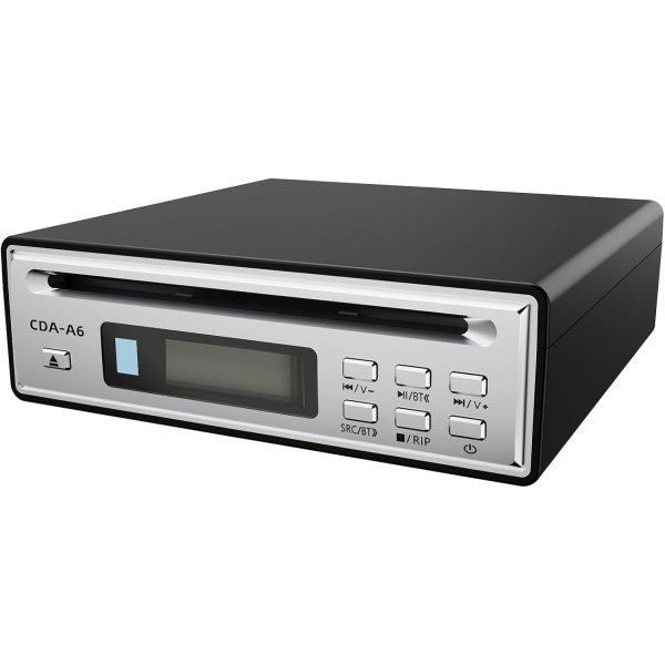 High-Fidelity CD Player with Bluetooth 5.3 | Supports WAV Ripping from Original