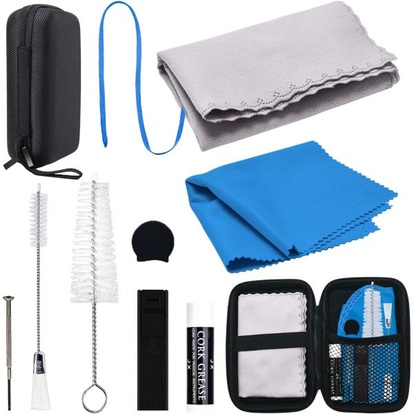 SKYNEO Clarinet Cleaning Kit, Saxophone Cleaning Kit, Clarinet & Saxophone Care