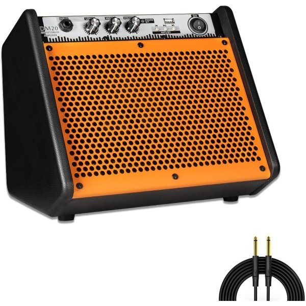 Coolmusic Keyboard AMP 20W Bluetooth Keyboard Amplifier,Electric Drum