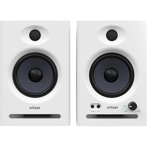 Ortizan C7 Dual-Mode 2.0 Studio Monitors, Active Monitor Speakers for Near Field