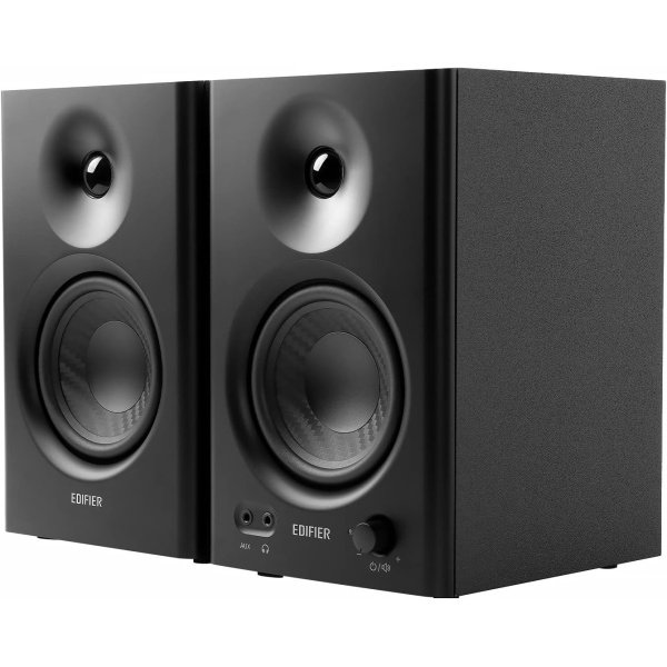Edifier MR4 Powered Studio Monitor Speakers, 4" Active Near-Field Reference