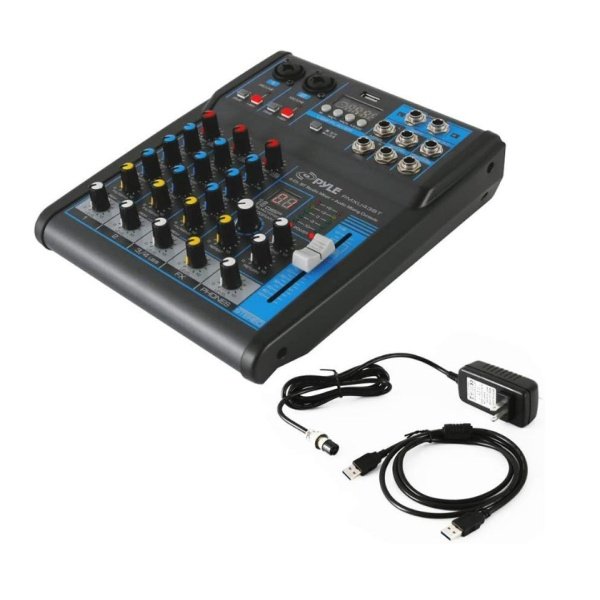 Pyle Professional Audio Mixer Sound Board Console System